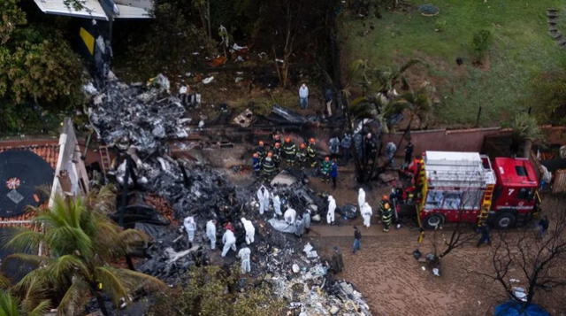 Recuperan datos de la caja negra del avión siniestrado de Brasil.