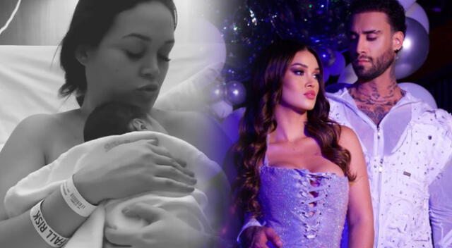 Angie Arizaga revela cómo son sus primeros días como mamá.