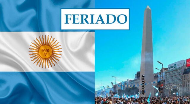 Mira los feriados en Argentina.