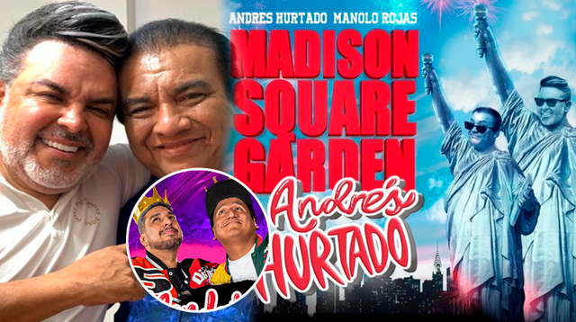 Andrés Hurtado y Manolo Rojas bromean con posible presentación en el Madison Square Garden.