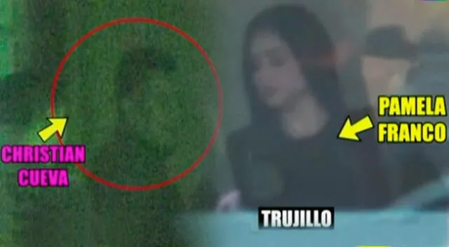 Christian Cueva y Pamela Franco se reencontraron en Trujillo.