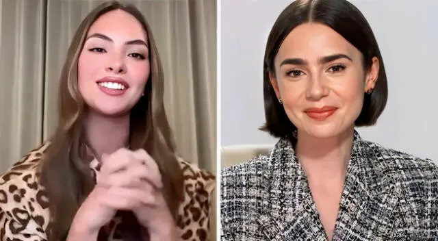 Natalie Vértiz se luce con entrevista exclusiva con Lily Collins, protagonista de 'Emily en Paris'