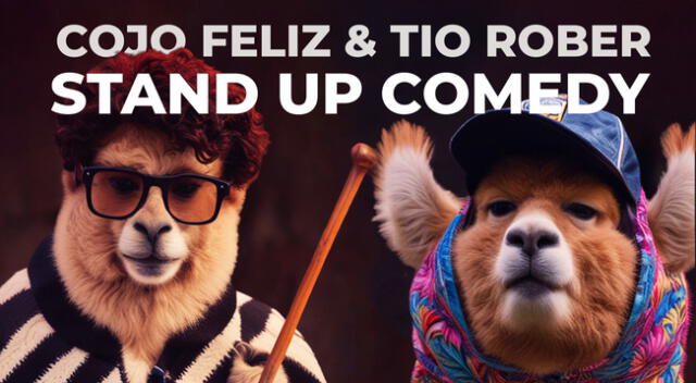 Cojo Feliz & el Tío Rober, las estrellas de la comedia mexicana, regresan a Lima