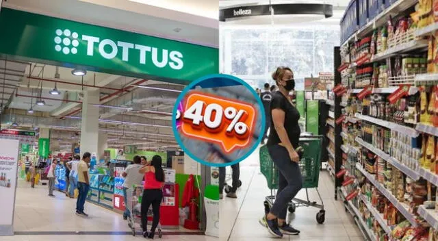 La nueva promoción de Tottus estará disponible hasta el 28 de agosto o agotar stock.