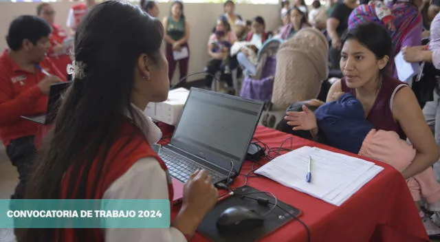 Programa juntos abrió oferta laboral CAS en Lima y Regiones.