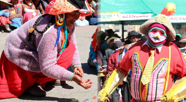 Abuelitos celebraron el aniversario de su ciudad con juegos y danzas.