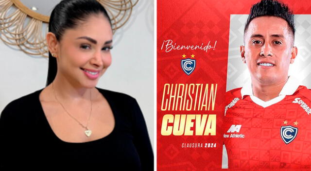 Pamela Franco y la curiosa publicación tras hacerse oficial el fichaje de Christian Cueva en Cienciano