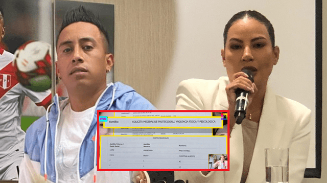 Christian Cueva no se podrá acercar a Pamela López.