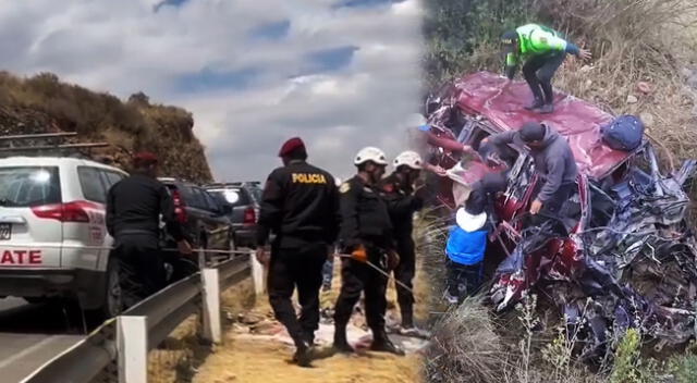 Accidente vehicular en Huancayo dejó varios heridos de gravedad.