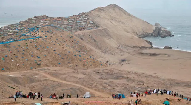 Restos humanos fueron encontrados en el Morro Solar de Chorrillos.