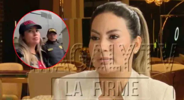 Pamela López denuncia chantaje y extorsión ante Dirincri.