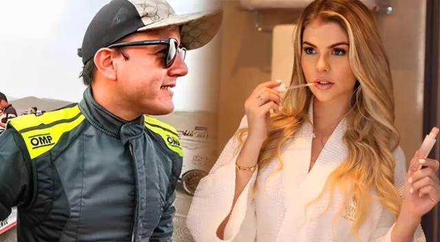 Brunella Horna revela que Richard Acuña lleva en su auto a amigas de Trujillo.