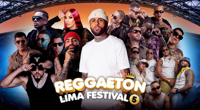 Reggaetón Lima Festival 5 será en el Estadio Nacional