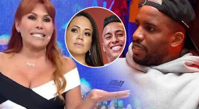 Magaly Medina ofrece a Jefferson Farfán mandarle chats entre Melissa Klug y Christian Cueva.