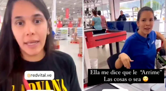 Venezolana tuvo un gesto muy criticado en las redes sociales.