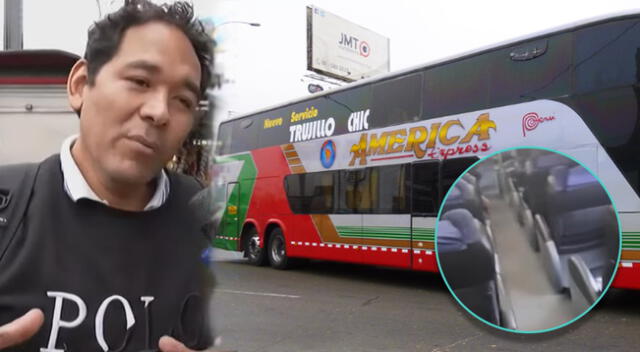 Ingeniero denunció el robo de su laptop y las pertenencias de sus compañeros en bus que viajaba de Trujillo a Lima.