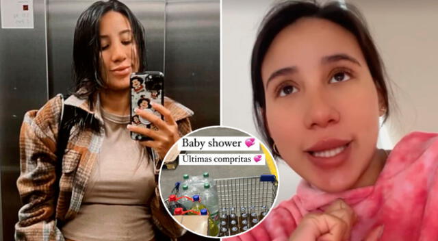 Samahara Lobatón reapareció en redes y mostró más detalles sobre su baby shower.