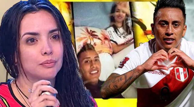 Rosángela Espinoza lanza publicación tras fotografía con Christian Cueva en una cama.