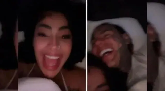 Yailin y Tekashi son expuestos en vídeo íntimo.