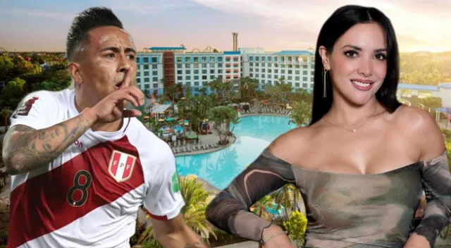 Christian Cueva y Rosángela Espinoza se habrían hospedado en un hotel de Orlando.