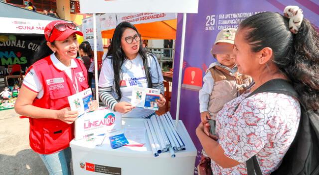 Pobladores beneficiados con diversos programas del Estado de manera gratuita.