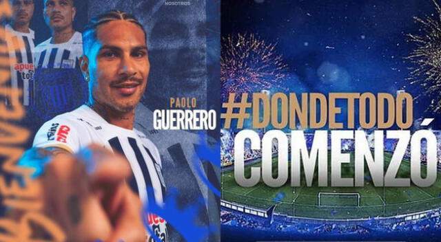 Paolo Guerrero será presentado en Alianza Lima con un gran show.