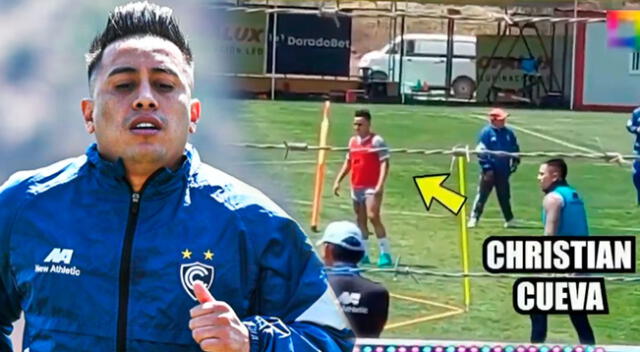 Christian Cueva sorprende con su apariencia.