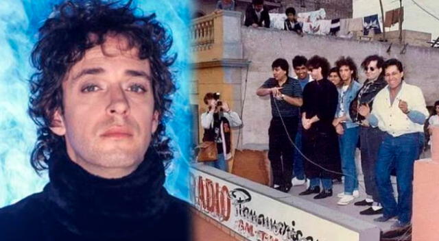 A 10 años del deceso de Gustavo Cerati: recordemos la vez que Soda Stereo causó furor en el techo de una radio en Perú.