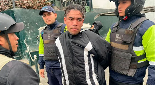 Serenazgo captura a ladrón tras violento asalto