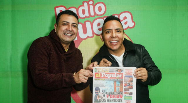 Edwin Sierra y Oscar del Río celebran su éxito con El Popular.