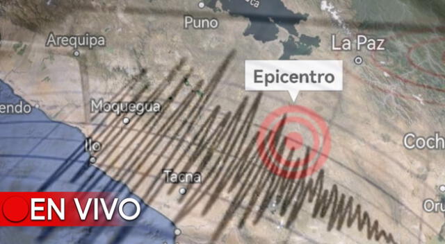 Conoce EN VIVO los temblores que ocurren en el Perú, según IGP.