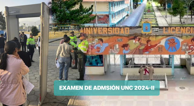 Universidad Nacional de Cajamarca llevó a cabo su examen de admisión 2024-II.