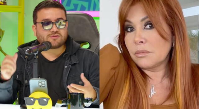 John Tirado reveló cómo es trabajar con Magaly Medina.