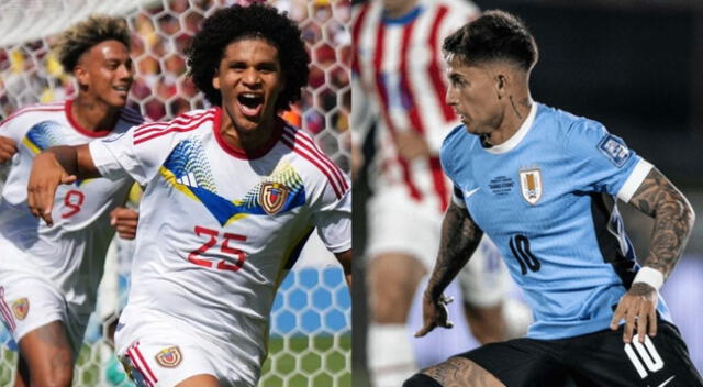 Venezuela y Uruguay se enfrentan por la fecha 8 de las Eliminatorias.