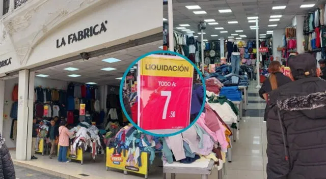 El outlet ubicado en el Jirón de la Unión ofrece grandes promociones en el Cercado de Lima.