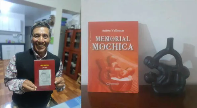 Antón Vallemar, escritor ancashino, presentó su nuevo libro