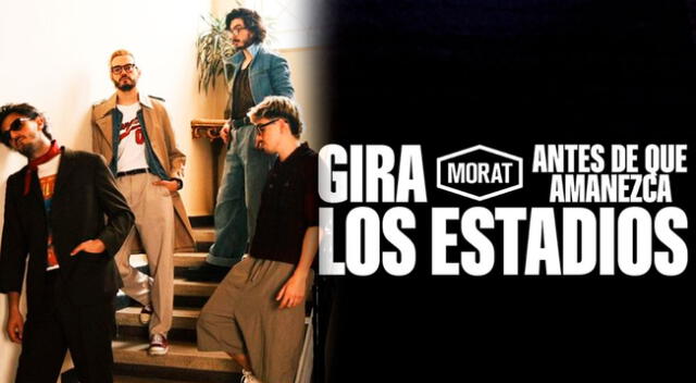 Morat sorprenderá con su gira 'Los estadios. Antes de que amanezca'.