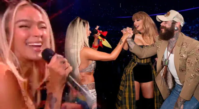 Taylor Swift y Karol G lograron capturar la atención de todos los presentes en los MTV Video Music Awards 2024