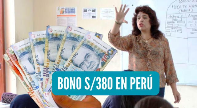 El Ministerio de Educación (Minedu) explicó que para recibir el bono de S/380, los beneficiarios deben cumplir con dos requisitos.