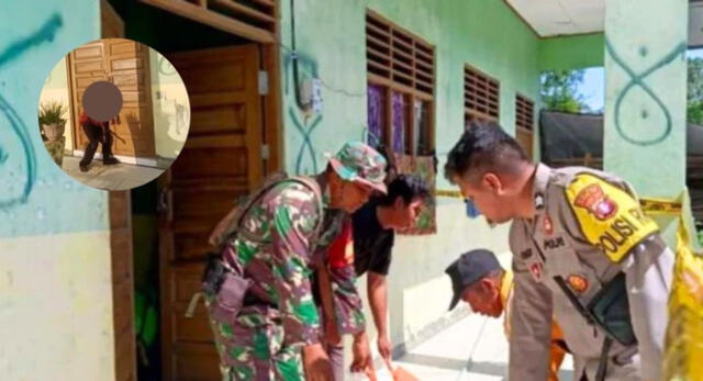 Un ladrón intentó ingresar a un edificio residencial, pero puerta principal 'lo mató' de asfixia.