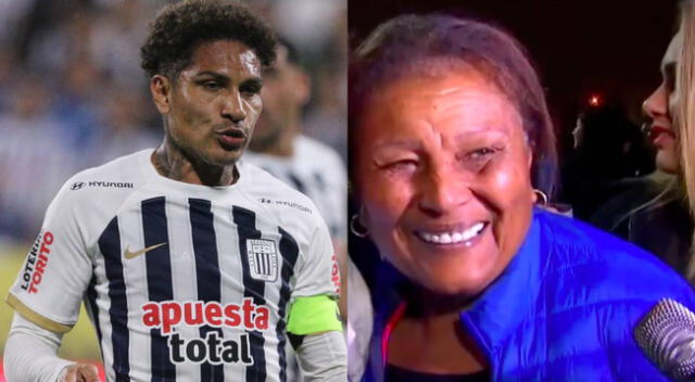 Doña Peta se pronunció tras debut de Paolo Guerrero.