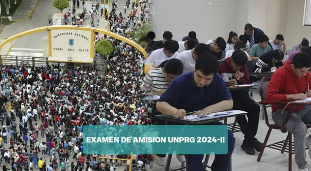 Universidad Nacional Pedro Ruiz Gallo llevó a cabo su examen de admisión hoy, domingo 15 de septiembre.