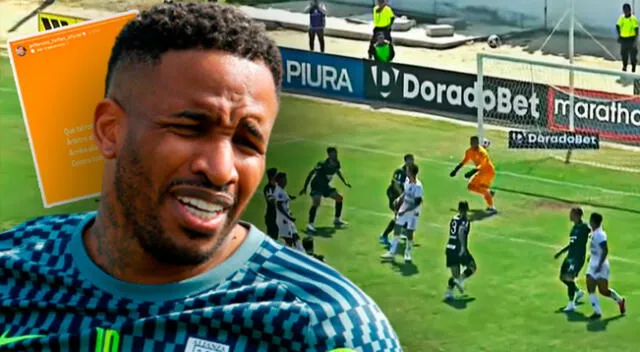 Jefferson Farfán publicó sobre la derrota de Alianza Lima en sus redes sociales.