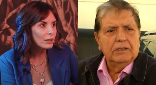 Carla García habló sobre la muerte de su padre Alan García.