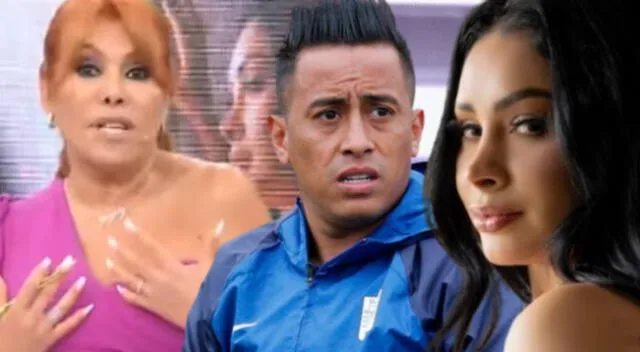 Magaly Medina se molesta con Pamela Franco y Christian Cueva.