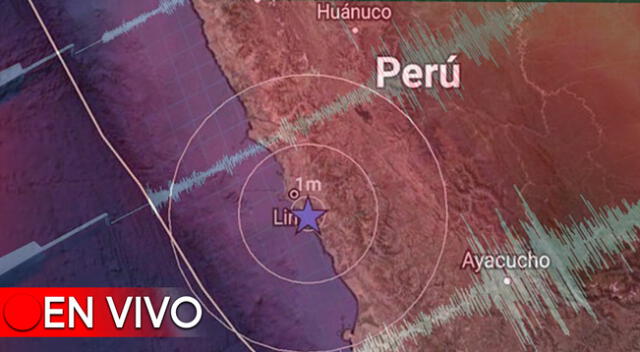 Conoce EN VIVO los temblores que ocurren en el Perú, según IGP.