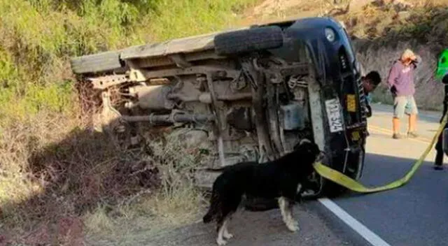 Accidente en Arequipa sucedió en la entrada al distrito de Chuquibamba.