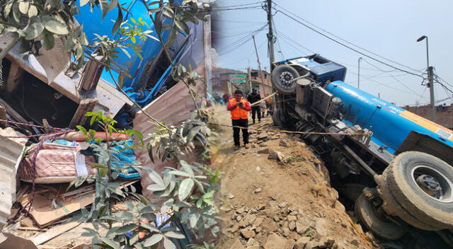 Camión cisterna evita choque en VMT y termina matando a una menor.