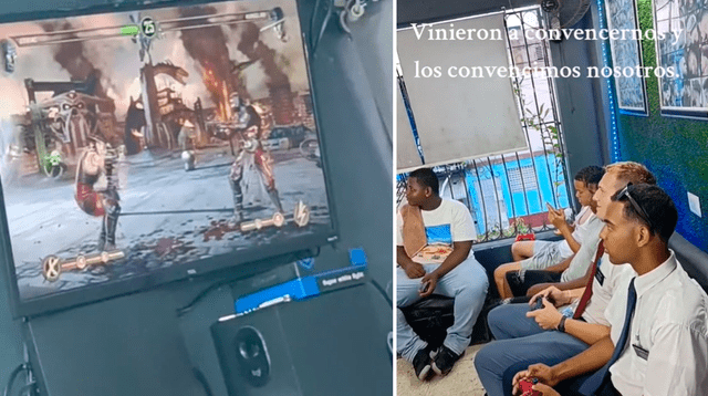 Fueron a predicar y terminaron jugando videojuegos