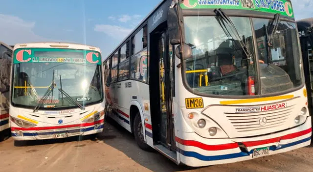 Buses reciben amenazas de extorsionadores y una unidad vehicular fue baleada en San Juan de Lurigancho.